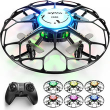 Load image into Gallery viewer, ITEM# 0205   Drone with LED, X660 Mini Quadcopter with 3D Flip, Rotary Ascent, Headless Mode, Speed Switch and Full Protection RC Helicopters UFO Toys Gifts for Beginners Adults (Watch Video)
