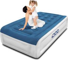 Load image into Gallery viewer, ITEM# 0164   Air Mattress Airbed with Built-in Pump, Blow Up Mattress Fast Inflatable Deflatable, Easy to Store (Watch Video)
