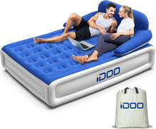 Load image into Gallery viewer, ITEM# 0164   Air Mattress Airbed with Built-in Pump, Blow Up Mattress Fast Inflatable Deflatable, Easy to Store (Watch Video)
