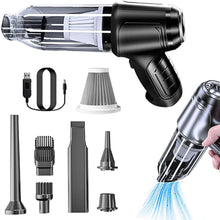 Load image into Gallery viewer, ITEM# 0159   Wireless Handheld Car Vacuum Cleaner, 3 in 1 Keyboard Vacuum Cleaner, 12000PA Powerful Suction Wireless Handheld Mini Vacuum Cleaner, Portable Vacuum Cleaner for Car, Office, Home Cleaning (Watch Video)
