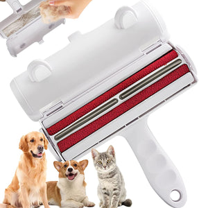 ITEM# 0142   Pet Hair Remover for Dog & Cat Reusable Dog Hair Remover Animal Hair Removal Tool for Furniture, Couch, Car, Dog and Clothes (Watch Video)