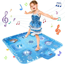 Load image into Gallery viewer, ITEM# 0196   Dance Mat - Unicorn Toy for Electronic Dance Pad with 5 Game Modes, Built-In Music, Touch Sensitive Light Up LED Musical Mat (Watch Video)
