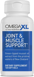 ITEM# 0086   Support for Joint & Muscle Health, Mobility & Joint Pain Relief - Fatty Acids Green-Lipped Mussels No Fishy Aftertaste (Watch Video)