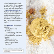 Load image into Gallery viewer, ITEM# 0149  Pro Plant Complete Shake™ High-Fiber Plant Protein Blend, 20 Servings (Watch Video)
