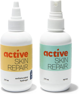 ITEM# 0211   Active Skin Repair Hydrogel - Natural & Non-Toxic First Aid Ointment & Antiseptic Gel for Minor Cuts, Wounds, Scrapes, Rashes, Sunburns, and Other Skin Irritations (Single, 3 oz Gel) (Watch Video)
