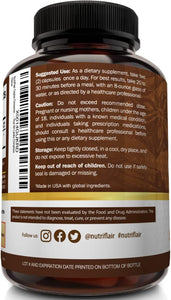 ITEM# 0144   Organic Ceylon Cinnamon Supplement 1200mg, 120 Capsules - USDA Certified Organic Cinnamon - Non-GMO, Gluten Free Cinnamon Powder, Antioxidant Cinnamon Pills - Supports Glucose Metabolism (Watch Video)