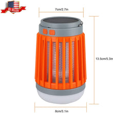 Load image into Gallery viewer, ITEM# 0082   Bug Zapper Light Bulb 2pcs, 3 in 1 Mosquitoes Killer USB Rechargeable Camping Lantern Flashlight Tent Light, IPX6 Waterproof Portable Light Bulb Zapper for Doorway, Corridor, Balcony, Patio (Watch Video)
