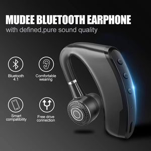 ITEM# 0163   Wireless Earbuds,25 Hours Talktime Wireless Mono Bluetooth Headset with HD Microphone CVC8.0 Bluetooth Headphone Noise Reduction 270 ° Rotatable for Working/Driving (Watch Video)