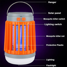 Load image into Gallery viewer, ITEM# 0082   Bug Zapper Light Bulb 2pcs, 3 in 1 Mosquitoes Killer USB Rechargeable Camping Lantern Flashlight Tent Light, IPX6 Waterproof Portable Light Bulb Zapper for Doorway, Corridor, Balcony, Patio (Watch Video)
