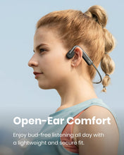 Load image into Gallery viewer, ITEM# 0131   OpenMove - Open-Ear Bluetooth Sport Headphones - Bone Conduction Wireless Earphones - Sweatproof for Running and Workouts, with Sticker Pack (Watch Video)
