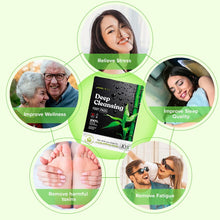 Load image into Gallery viewer, ITEM# 0130   Deep Cleansing Foot Pads for Stress Relief, Better Sleep &amp; Foot Care | Premium Japanese Organic Foot Patches with Ginger Powder | Natural Effective Foot Patch to Boost Energy (Watch Video)

