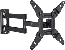 Load image into Gallery viewer, ITEM# 0125   Full Motion TV Monitor Wall Mount Bracket Articulating Arms Swivels TiltsITEM# 0125    Extension Rotation for Most 13-42 Inch LED LCD Flat Curved Screen TVs &amp; Monitors, Max VESA 200x200mm up to 44lbs by Pipishell (Watch Video)
