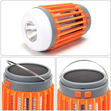 Load image into Gallery viewer, ITEM# 0082   Bug Zapper Light Bulb 2pcs, 3 in 1 Mosquitoes Killer USB Rechargeable Camping Lantern Flashlight Tent Light, IPX6 Waterproof Portable Light Bulb Zapper for Doorway, Corridor, Balcony, Patio (Watch Video)
