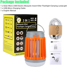 Load image into Gallery viewer, ITEM# 0082   Bug Zapper Light Bulb 2pcs, 3 in 1 Mosquitoes Killer USB Rechargeable Camping Lantern Flashlight Tent Light, IPX6 Waterproof Portable Light Bulb Zapper for Doorway, Corridor, Balcony, Patio (Watch Video)
