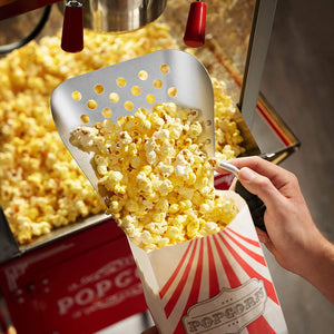 ITEM# 0121   Popcorn Scoop, Aluminum Speed Scooper for Filling Bags and Boxes