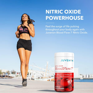 ITEM# 0186   Nitric Oxide Blood Flow-7 - Nitric Oxide Supplement with L Arginine and L Citrulline (90 Capsules) - Nitric Oxide Booster for Healthy Aging & Heart Health - Nitric Oxide Pills for Men & Women (Watch Video)