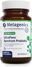 Load image into Gallery viewer, ITEM# 0076   Metagenics UltraFlora® Spectrum – Daily Probiotic – Gastrointestinal &amp; Immune Support* | 30 count (Watch Video)
