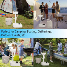 Load image into Gallery viewer, ITEM# 0073   Outdoor Garden Portable Camping Hand Sink for RV/Kitchen/Indoor/Outdoor (Watch Video)
