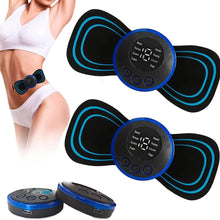 Load image into Gallery viewer, ITEM# 0191   Mini Deep Tissue Muscle Massager with 2 Replaceable Massage Pads and 18 Speed for Pain Relief and Relaxation of Arm, Leg, Foot, Shoulder, Waist (Watch Video)
