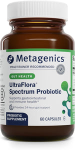 ITEM# 0076   Metagenics UltraFlora® Spectrum – Daily Probiotic – Gastrointestinal & Immune Support* | 30 count (Watch Video)