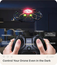 Load image into Gallery viewer, ITEM# 0205   Drone with LED, X660 Mini Quadcopter with 3D Flip, Rotary Ascent, Headless Mode, Speed Switch and Full Protection RC Helicopters UFO Toys Gifts for Beginners Adults (Watch Video)

