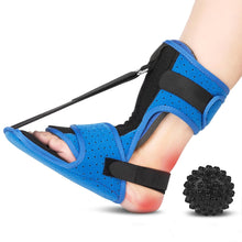 Load image into Gallery viewer, ITEM# 0176   Plantar Fasciitis Night Splint: Foot Brace with Massage Ball | Effective for Foot Pain Relief by Plantar Fasciitis Achilles Tendonitis Foot drop Flat Arch Heel Spur | Comfortable &amp; Easy Use for Women and Men (Watch Video)
