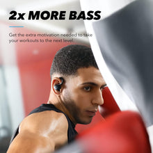 Load image into Gallery viewer, ITEM# 0129   Soundcore Sport X10 True Wireless Bluetooth Sport Earbuds, Rotatable Over-Ear Hooks for Ultimate Comfort and Secure Fit, Deep Bass, IPX7 Waterproof, Sweatproof, Fast Charge, App, Gym, Running (Watch Video)
