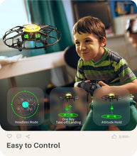 Load image into Gallery viewer, ITEM# 0205   Drone with LED, X660 Mini Quadcopter with 3D Flip, Rotary Ascent, Headless Mode, Speed Switch and Full Protection RC Helicopters UFO Toys Gifts for Beginners Adults (Watch Video)
