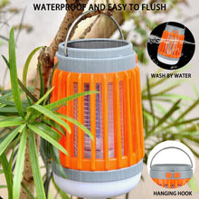 Load image into Gallery viewer, ITEM# 0082   Bug Zapper Light Bulb 2pcs, 3 in 1 Mosquitoes Killer USB Rechargeable Camping Lantern Flashlight Tent Light, IPX6 Waterproof Portable Light Bulb Zapper for Doorway, Corridor, Balcony, Patio (Watch Video)
