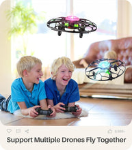 Load image into Gallery viewer, ITEM# 0205   Drone with LED, X660 Mini Quadcopter with 3D Flip, Rotary Ascent, Headless Mode, Speed Switch and Full Protection RC Helicopters UFO Toys Gifts for Beginners Adults (Watch Video)
