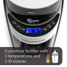 Load image into Gallery viewer, ITEM# 0080   New and Improved Baby Brezza Formula Pro Advanced Formula Dispenser Machine - Automatically Mix a Warm Formula Bottle Instantly - Easily Make Bottle with Automatic Powder Blending (Watch Video)
