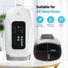 Load image into Gallery viewer, ITEM# 0225   Hand Massager with Heat and Compression, FSA HSA Eligible 6 Level Compression &amp; 6 Mode with Pressure Point for Arthritis and Carpal Tunnel Relief, Finger Wrist Massager (Watch Video)
