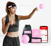 Load image into Gallery viewer, ITEM# 0224   Original with App, Used by Celebrities - MMA Gear Boxing Ball - Boxing Reflex Ball with Adjustable Strap - Interactive Boxball App Integration - 1 Pack
