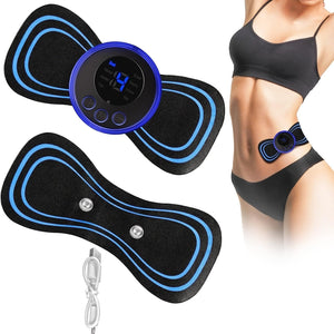 ITEM# 0191   Mini Deep Tissue Muscle Massager with 2 Replaceable Massage Pads and 18 Speed for Pain Relief and Relaxation of Arm, Leg, Foot, Shoulder, Waist (Watch Video)