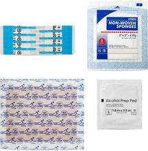 Load image into Gallery viewer, ITEM# 0210   Emergency Laceration Kit - Repair Wounds Without Stitches. FDA Cleared Skin Closure Device for a Wound Up to 1 1/2 Inches in Length. Complete Kit to Clean, Close, and Cover Wounds. (Watch Video)
