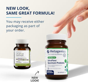 ITEM# 0076   Metagenics UltraFlora® Spectrum – Daily Probiotic – Gastrointestinal & Immune Support* | 30 count (Watch Video)