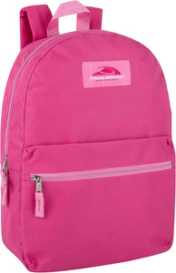 Item# 0179   Trail maker Classic 17 Inch Backpack with Adjustable Padded Shoulder Straps (Watch Video)