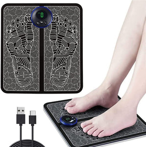 ITEM# 0007   FA FIGHTART Foot Massager Mat Massage Pad Folding Portable USB Home Use (Watch Video)