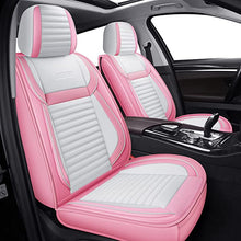 Load image into Gallery viewer, ITEM# 0042   Breathable and Waterproof Faux Leather Automotive Seat Covers for Cars SUV Pick-up Truck Sedan, Universal Anti-Slip Driver Seat Cover with Backrest (Watch Video)
