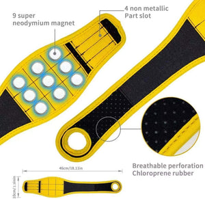 ITEM# 0105   Magnetic Wristband With Super Strong Magnets Holds Screws, Nails, Drill Bit. Unique Wrist Support Design Cool Handy Gadget Gift for Men and Women. Handyman, Electrician, Contractor (Watch Video)