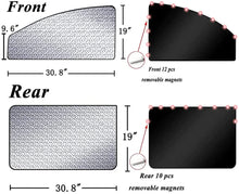 Load image into Gallery viewer, ITEM# 0033   Car Window Sun Shades Covers - Magnetic Privacy Side Sunshades Blackout Auto Camping Curtains Accessories for Sleeping and Resting (Watch Video)
