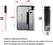 Load image into Gallery viewer, ITEM# 0008   Metal Cigarette Case 10pcs Capacity Cigarette Box Nice Gift, Silver, Black, Gold. (Watch Video)
