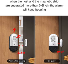 Load image into Gallery viewer, ITEM# 0063   Door And Window Alarm 5, 8, 10 Pack Alarms for Kids Safety/Home Aniti –Theft /120dB Loud Alarm with Battery Included (Watch Video)
