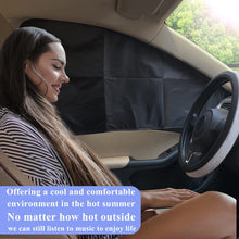 Load image into Gallery viewer, ITEM# 0033   Car Window Sun Shades Covers - Magnetic Privacy Side Sunshades Blackout Auto Camping Curtains Accessories for Sleeping and Resting (Watch Video)
