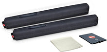 Load image into Gallery viewer, ITEM# 0053   Drop Stop - The Original Patented Car Seat Gap Filler (AS SEEN ON Shark Tank) - Set of 2 and Slide Free Pad and Light (Watch Video)
