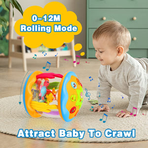 ITEM# 0074   Baby Toys 6 to 12 Months - Musical Learning Infant Toys 12-18 Months - Babies Ocean Rotating Light Up Toys for Toddlers 1 2 3+ Years Old Boys Girls Baby Gifts