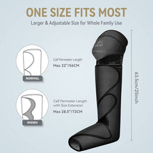 Load image into Gallery viewer, ITEM# 0102   Foot and Leg Massager for Circulation with Knee Heat with Hand-held Controller 3 Modes 3 Intensities FT-011A (Watch Video)
