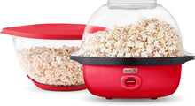 Load image into Gallery viewer, ITEM# 0111   DASH SmartStore™ Deluxe Stirring Popcorn Maker, Hot Oil Electric Popcorn Machine with Large Lid for Serving Bowl and Convenient Storage. (Watch Video)
