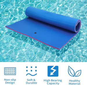 ITEM# 0016   Outroad Water Floating Mat Water Floating Foam Pad for Lakes Lily Pad Beach Floatation Pad for Pools &Beach, Multiple Size, Suitable for Many People (Watch Video)