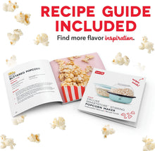 Load image into Gallery viewer, ITEM# 0111   DASH SmartStore™ Deluxe Stirring Popcorn Maker, Hot Oil Electric Popcorn Machine with Large Lid for Serving Bowl and Convenient Storage. (Watch Video)
